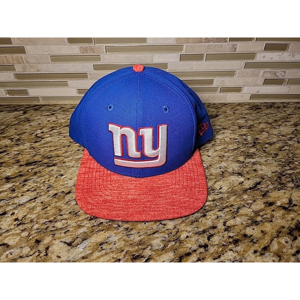 New York Giants New Era NFL 9Fifty Hat Blue NY Football Cap Snapback Adjustable